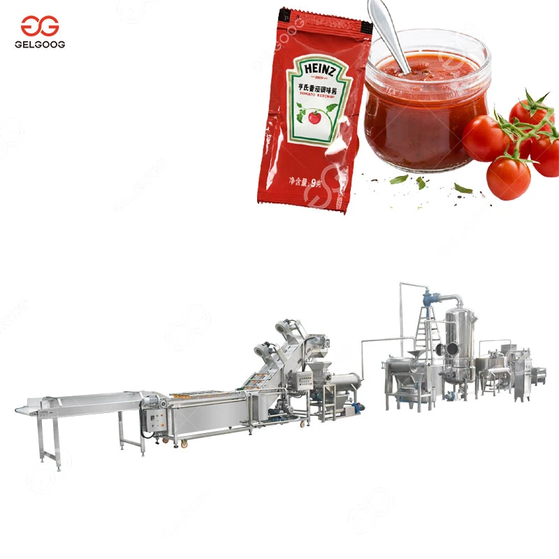 Competitive Price Tomato Paste Plant Tomato Puree Processing Machine Tomato Sauce Production Line and Ketchup