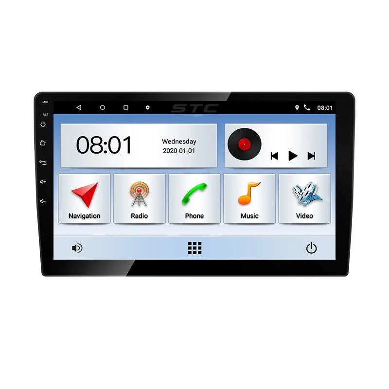 Stc Nwd T3l 2+32GB Full Touch Screen Wireless Carplay 1080P Video Playback GPS Navigation Bt WiFi DVD Android Player