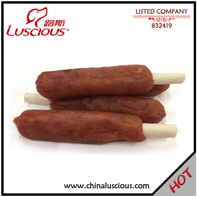 Soft saucisse de viande de boeuf Dog Treats Cat Sanck fournisseur de nourriture pour animaux de compagnie à sec