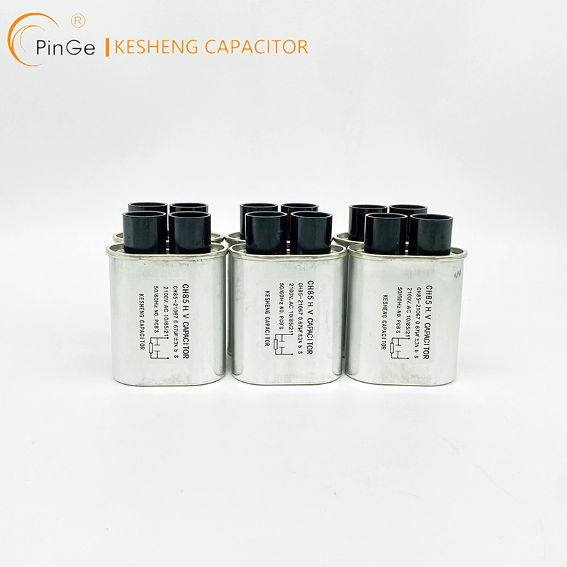 Ks Pinge CH85 Customization High Voltage Capacitance Microwave Oven Aluminum Case Capacitors