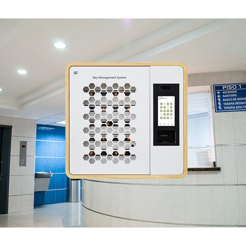 Multi-Users Authorized Smart Card Controlled Key Safe Cabinet Wall Mounted