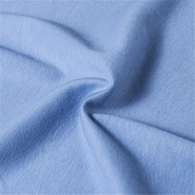 220 Gram 88% Cotton 12% Nylon Knit Fire Resistance Interlock Fabric for Safety Workwear