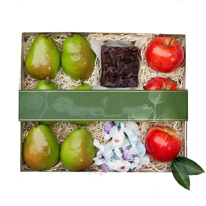 Factory Customized White Cardboard Vegetables Paper Carton Fruit Box Packaging