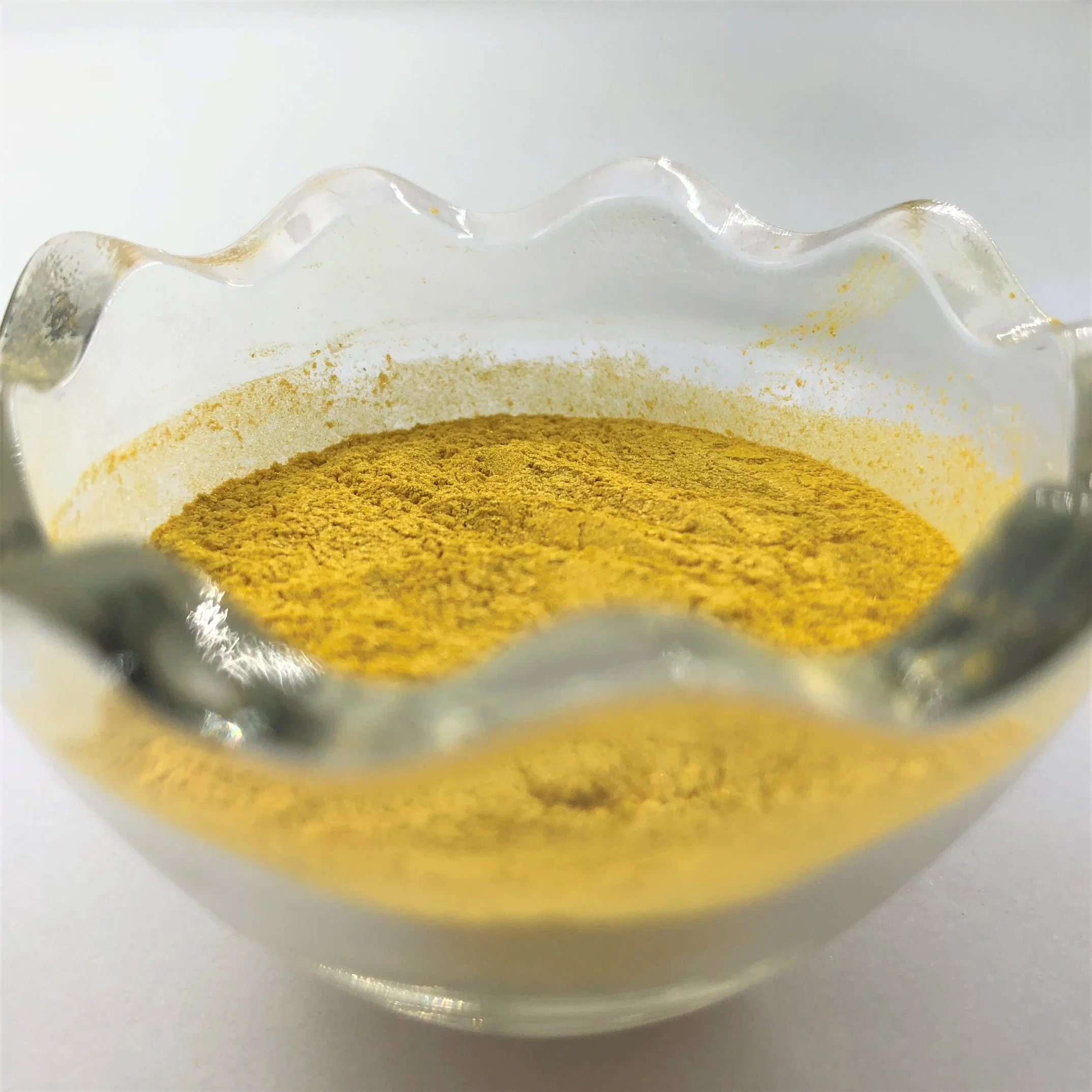 Le Mica Magic Mica en poudre en plastique jaune pigments perlés Revêtement P421