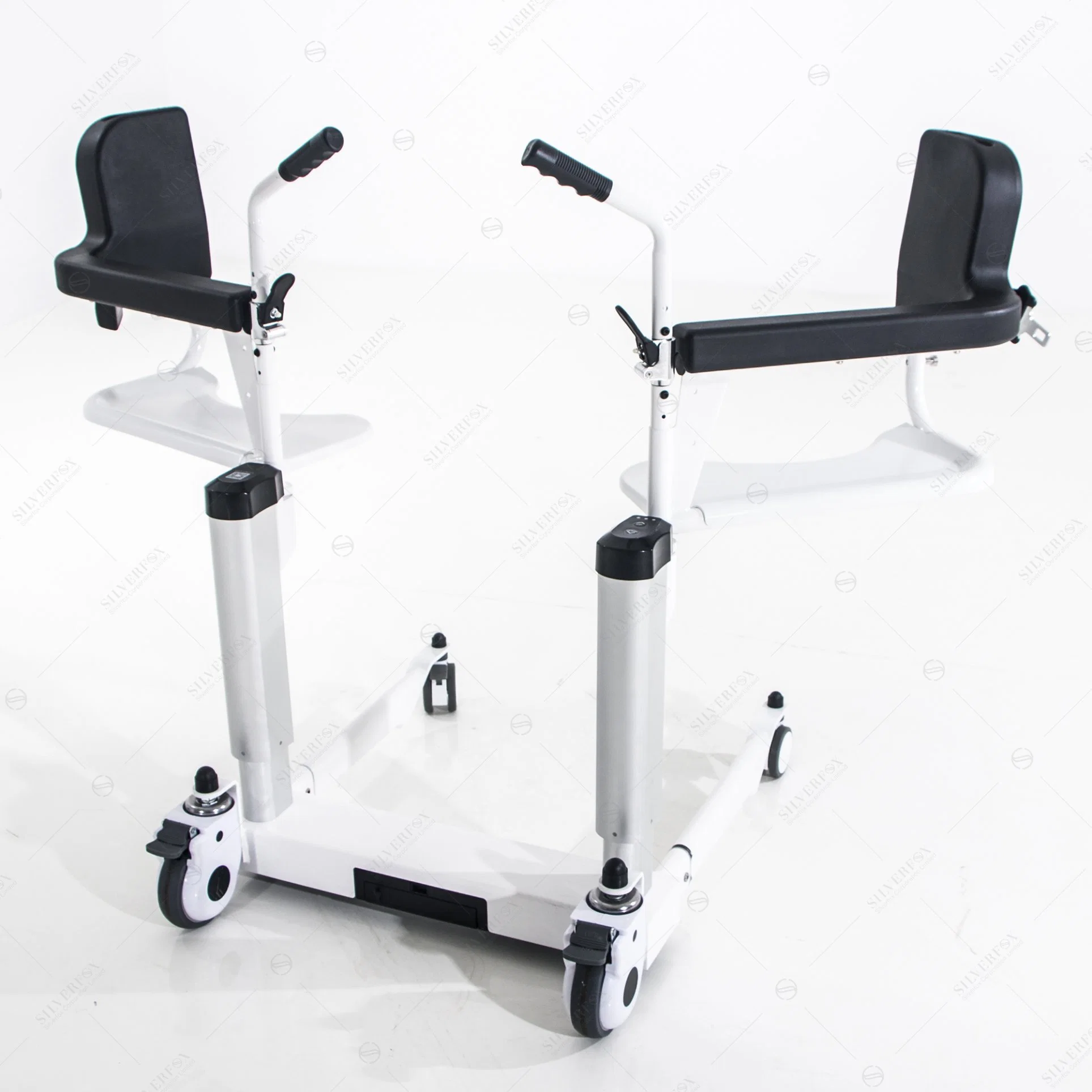 Medical Equipment Best Electric Disabled Commode Steel Toliet Wheelchair for The Senior