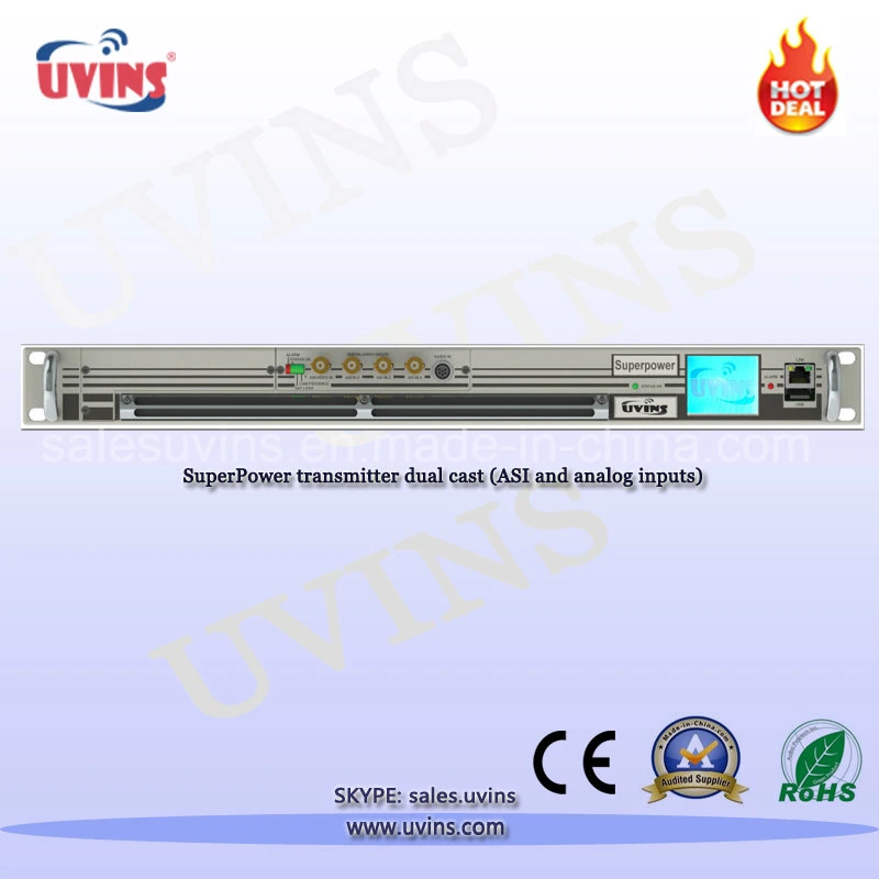 DVB-T/T2/ISDB-T/ATSC/PAL Transmitter Digital Terrestrial UHF/VHF TV Transmitter 30W-130W