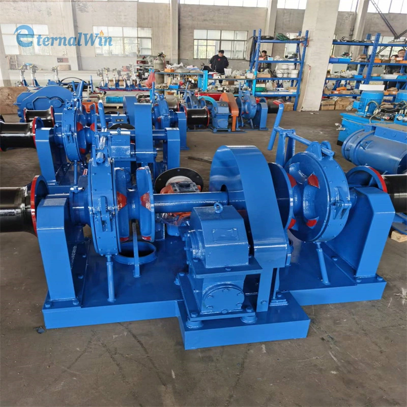 Heavy Duty Hydraulic Winch with Hydraulic Pump Station with CE Certificate