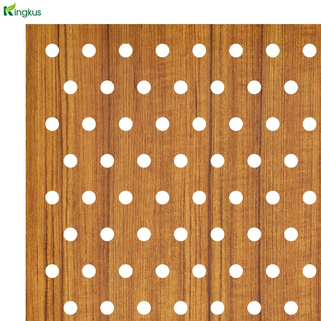 Pl616 MDF Wooden Perforated Acoustic Board for Auditorium