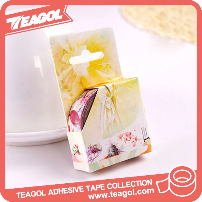 High Temperature Waterproof Decorative Colored Safety Washi Tape