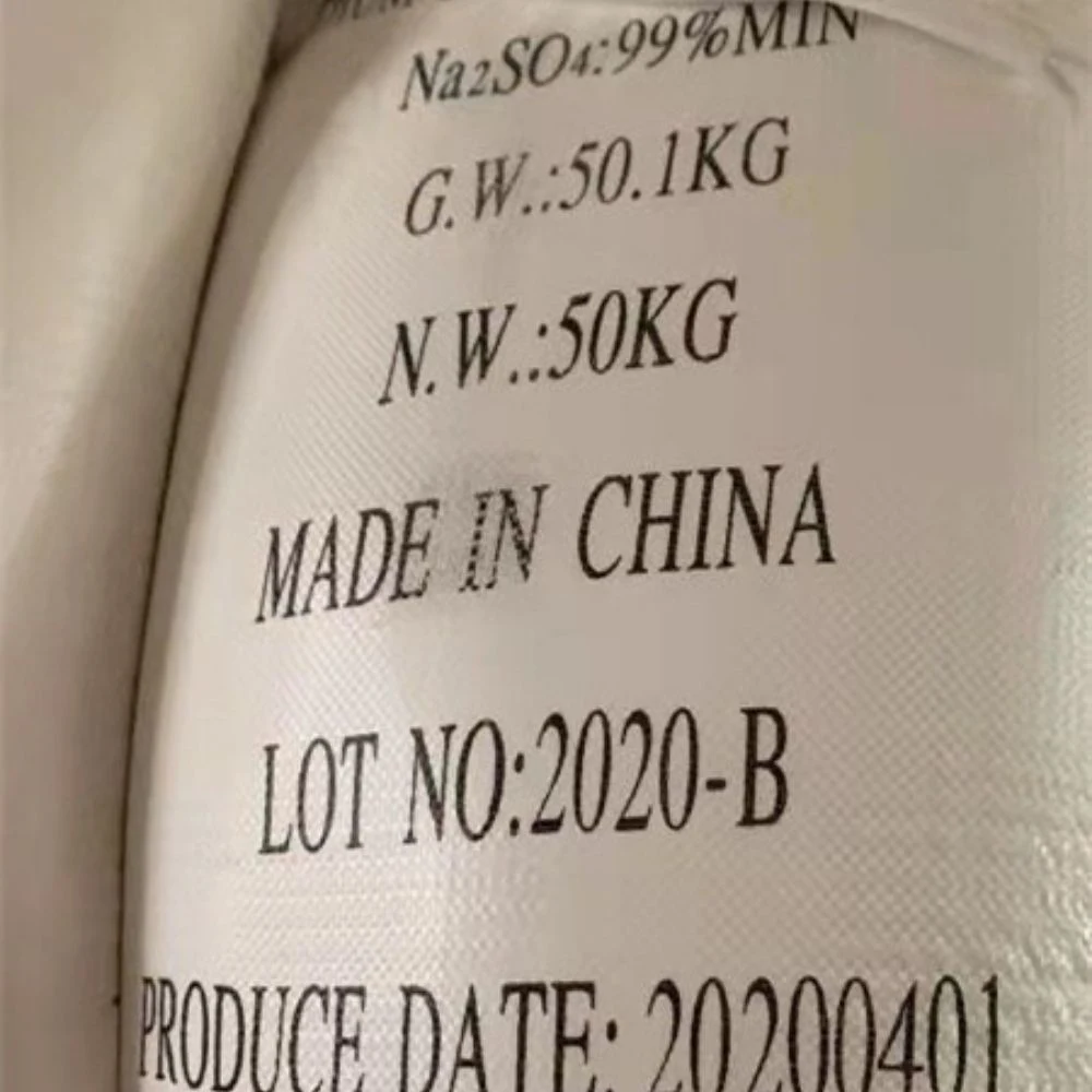 99% Purity White Powder Sodium Sulphate Anhydrous Making Paper