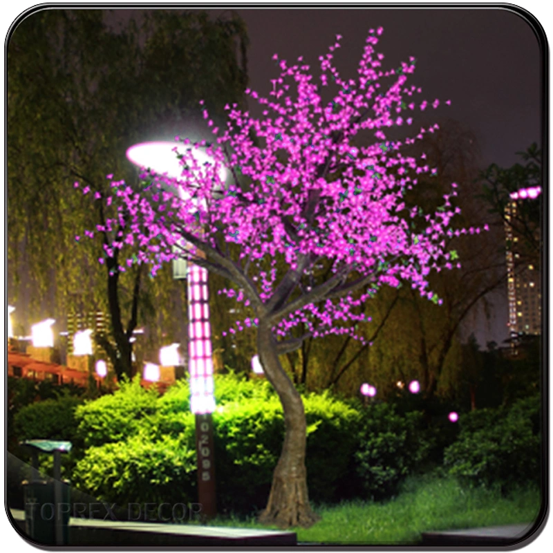 Holiday Lighting Christmas Decoration Weatherproof LED Cherry Blossom Tree Light