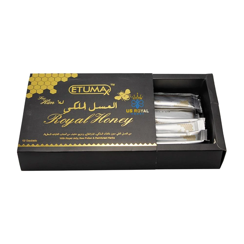 Royal Honey Enhance Enlarge Penis Sex Delay 12 Sachets for Man Honey