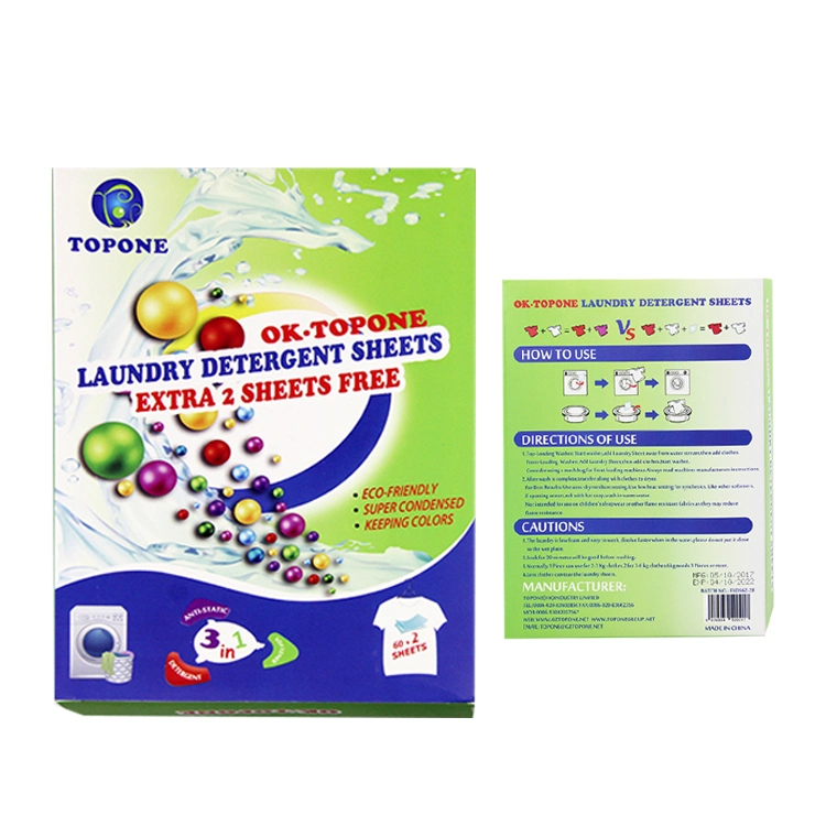 OEM/ODM China Daily Household Necessities Laundry Detergent Sheets