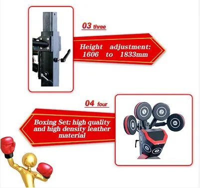 أفضل الأسعار معدات اللياقة البدنية التجارية صالة الألعاب الرياضية معدات الملاكمة Boxmaster قابلة للضبط