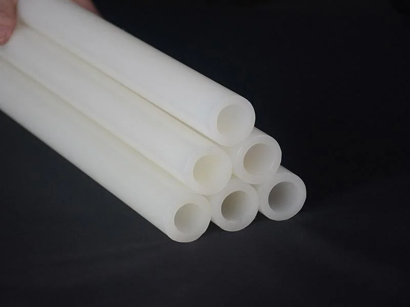 High Performance Extruded High Hardness White PVDF Short Plastic Rod for Electrical