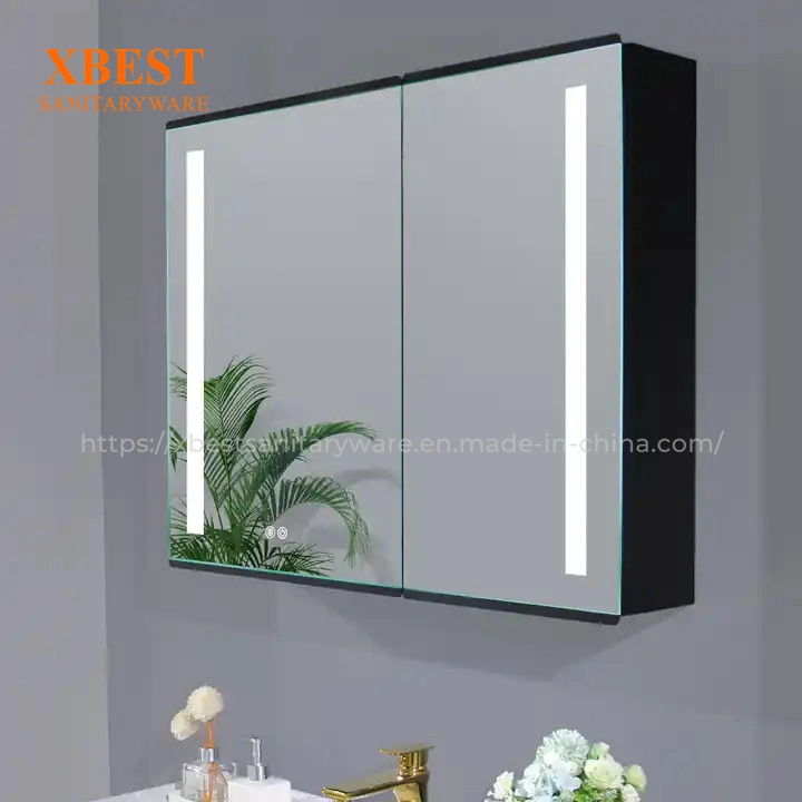 Double Door LED with Defogging - 650mm*800mm*115mm Mirror Bathroom