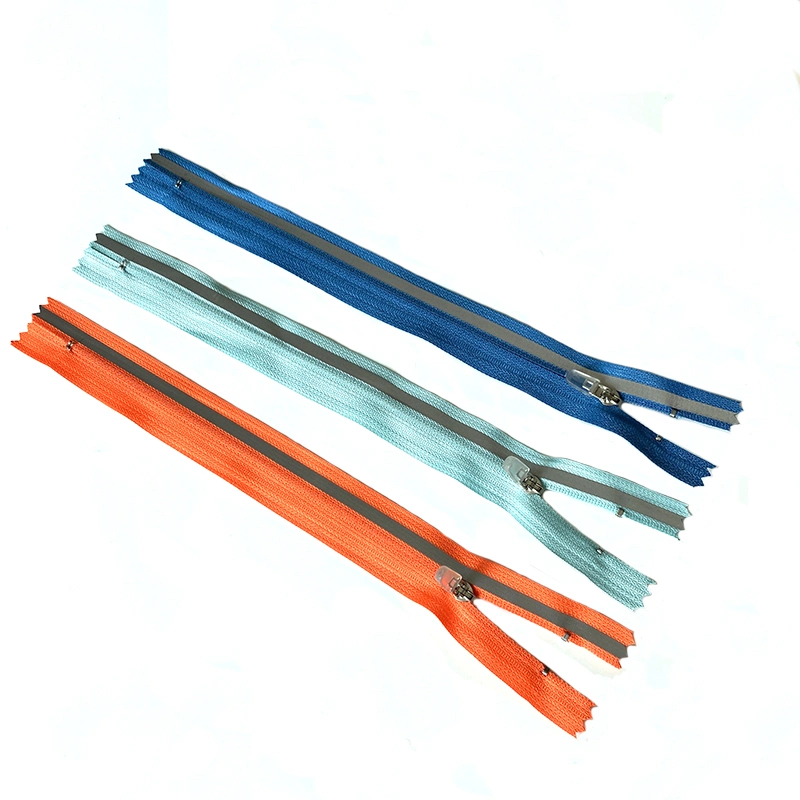 Deepeel Ap391 3# 40/50/60/70cm Bekleidungszubehör Metall Reißverschluss für Kleidung Mantel Tasche Nähen Multi-Color Open-End-Metall-Reißverschluss