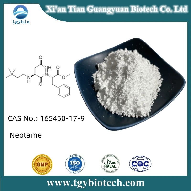 Fornecer o melhor preço aditivo alimentar edulcorante Neotame CAS 165450-17-9