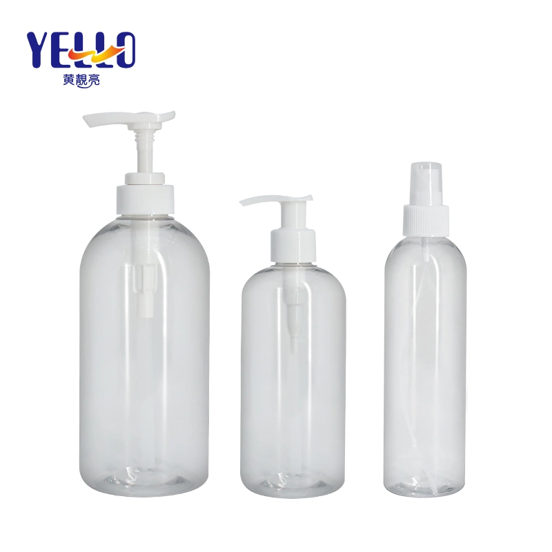 Luxury Cosmetics Sets Packaging Pet Plastic Transparent Spray Bottle