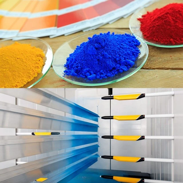 Industry and Trade Integration Epoxy Polyester Powder Paint Ral 4008 High Gloss for Office Fittings