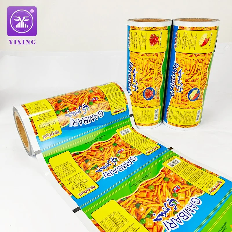 Customized Snack Aluminum Foil Aluminum Foil Packaging Films Roll