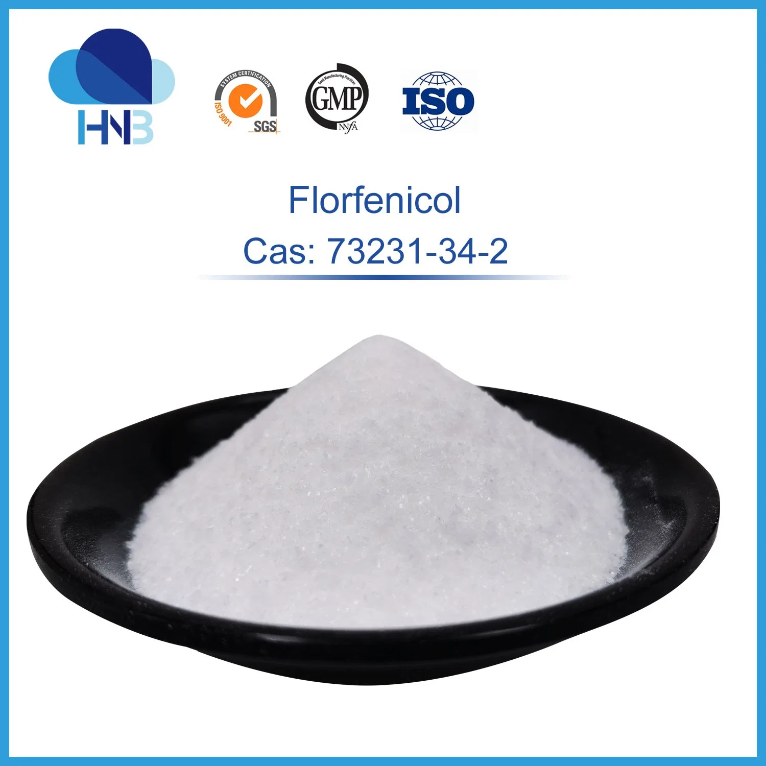 Сырье порошок CAS 73231-34-2 ветеринарных Albendazole Florfenicol