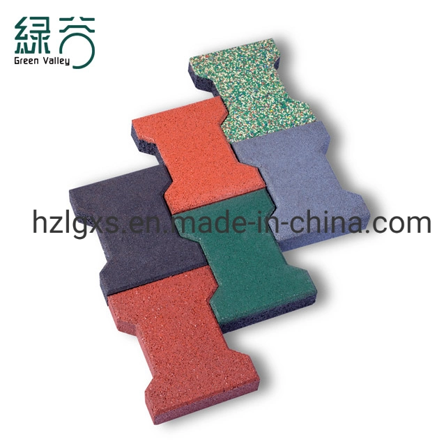 Cheap Price Playground Dog Bone Rubber Flooring Tiles