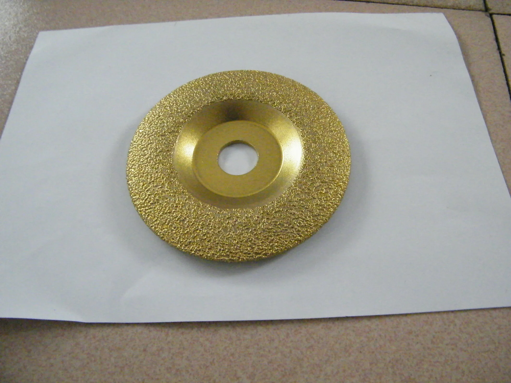 Taa Brand Abrasive Grinding Disc Vacuum Brazed Grinding Wheel for Casting Parts