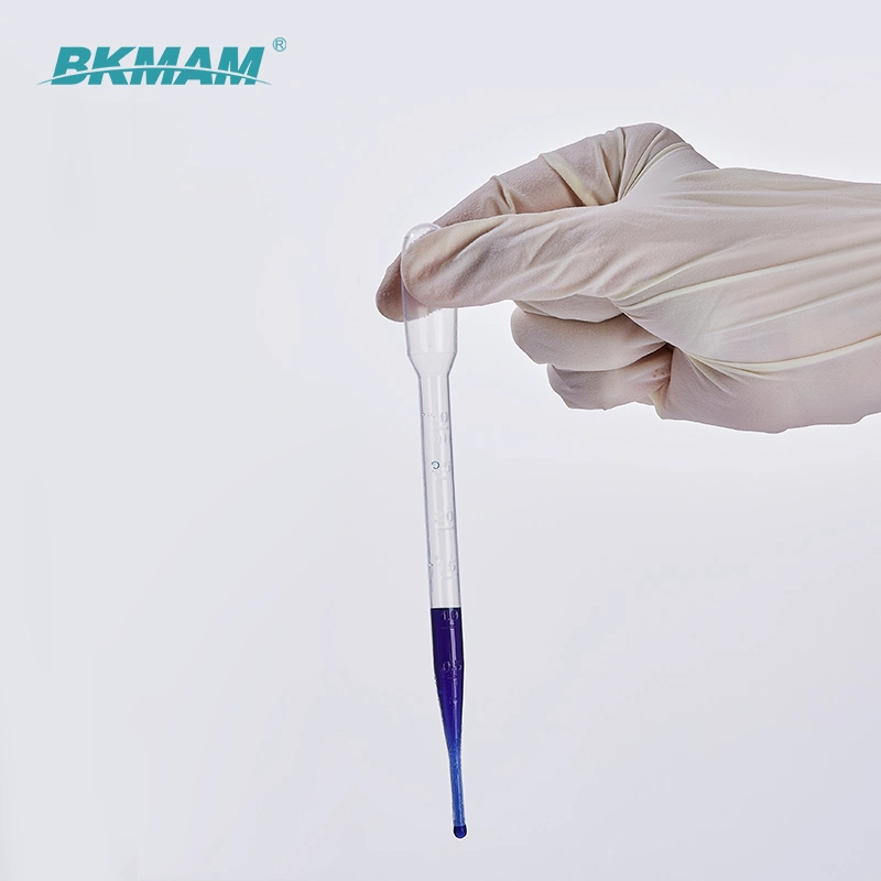 ISO Certificate Laboratory Use Disposable Sterile Plastic Pasteur Pipette 3ml