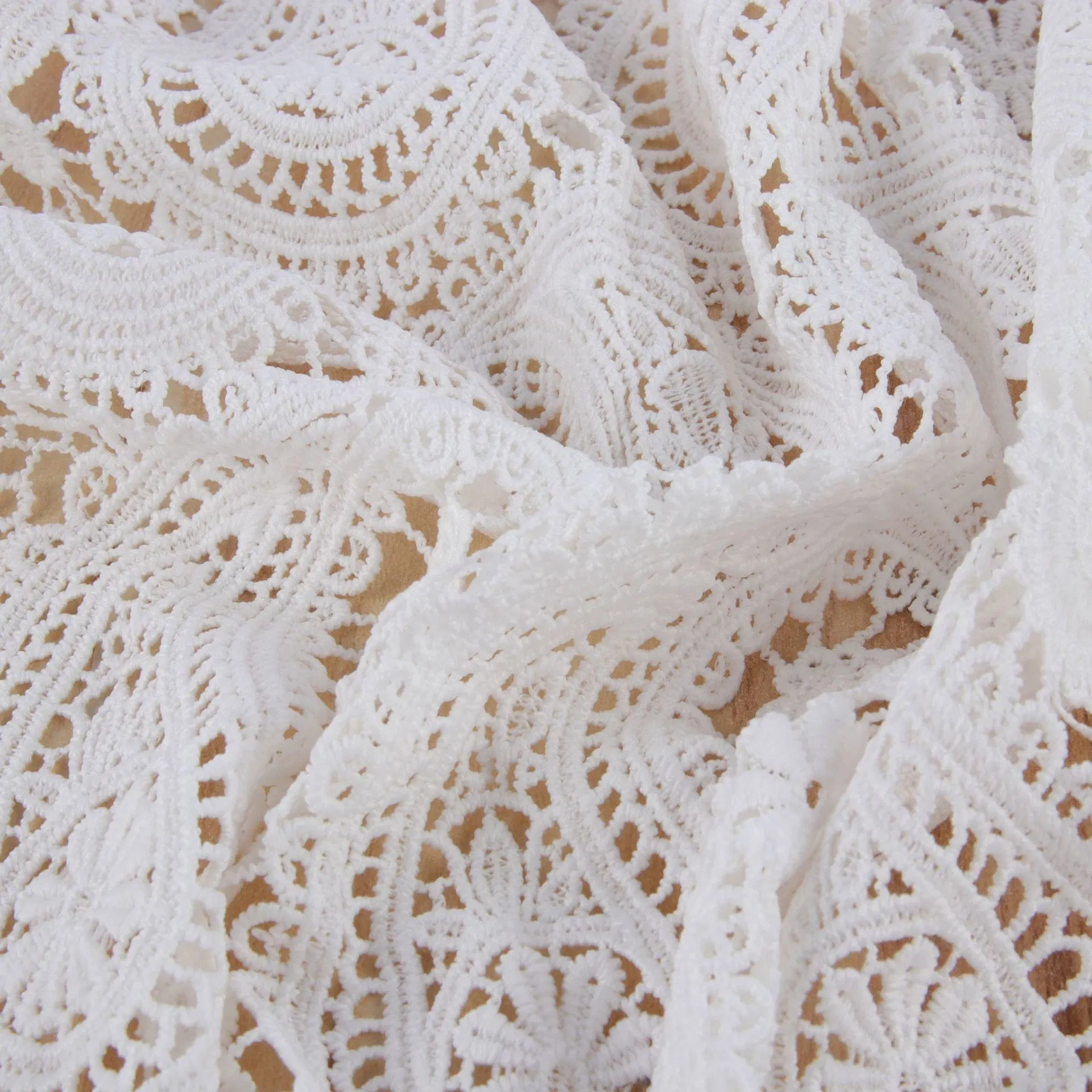 Milk Silk Lace Net Full Spot Water Soluble Embroidery Clothing Accessories Fabric