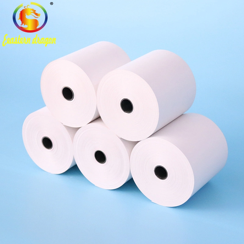 Three anti-thermal paper label 100*100 manufacturer customized sticker label