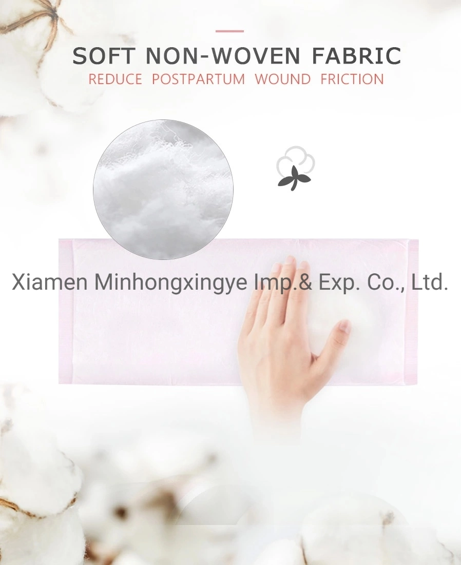 OEM Brand Cotton Anion Women Sanitary Napkin China Supplier