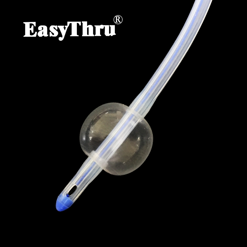 Medical Supply 2/3 Way Silicone Indwelling Foley Catheter Made in China