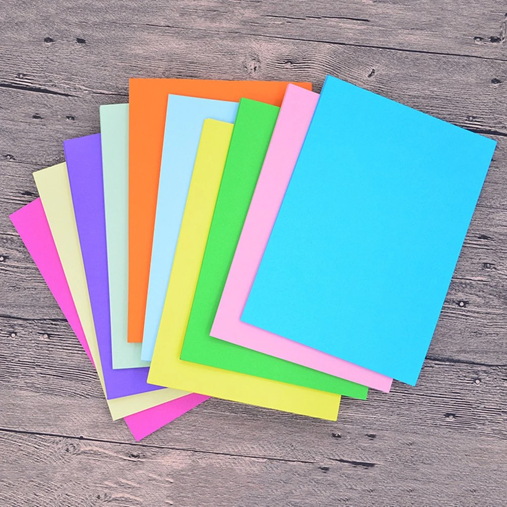 80GSM A4 Fluorescent Color Paper for Printing and Craft for DIY Color Paper