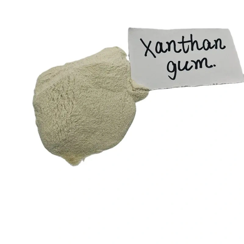 Xanthan Gum Industrial Grade Thickener Yellow Powder Xanthan 80 Mesh Prices