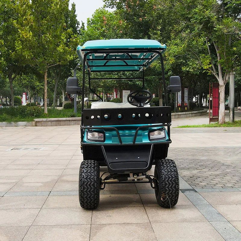 Scenic Spots Brand New Powerful 4 Wheel Lithium Battery Club Buggy Classic Electric Car Golf