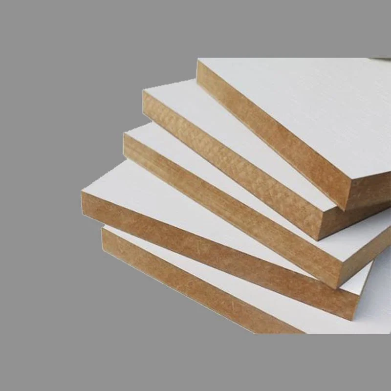 Tableros de MDF melamina Moisture-Proof hojas de fibra de madera 12mm 15mm 18mm para la junta de la decoración de muebles al por mayor