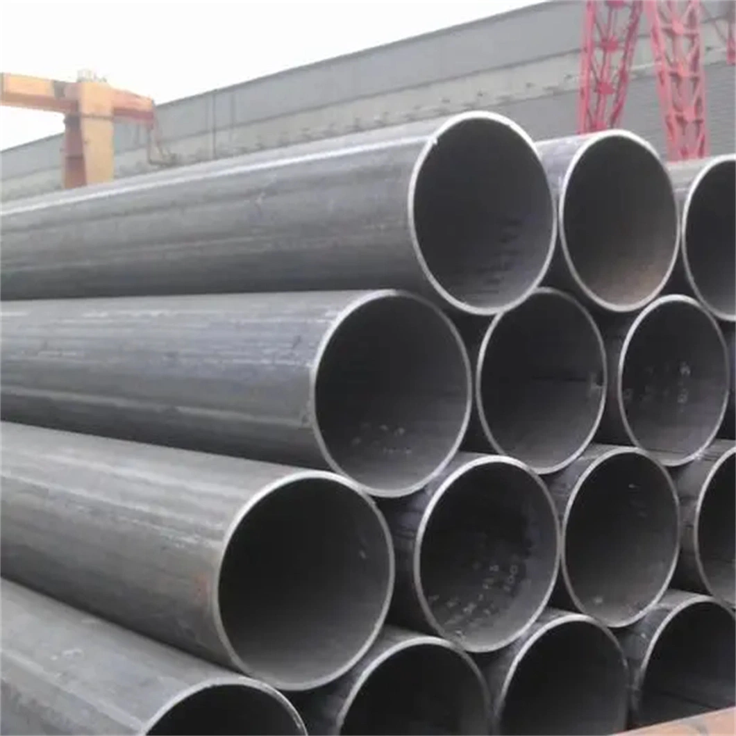 High Strength Welded Pipe Big Diameter ERW Pipe API Pipe LSAW Steel Pipe Long Straight Welded Seam Steel Pipeline Ms Low Carbon Steel Straight Seam Welded Pipe