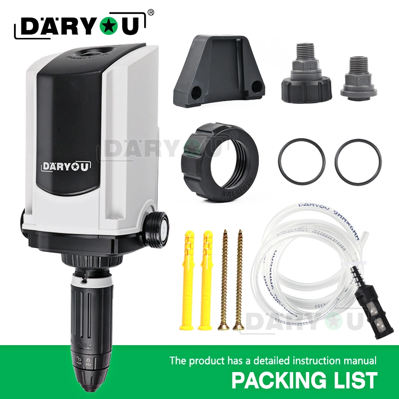 أداة ري لحاقن الأسمدة التي تعمل بالماء من Daryou Automatic Dosing Device Water-Injector Gardening Irriing Tool حاقن الأسمدة للمزرعة والرعاية