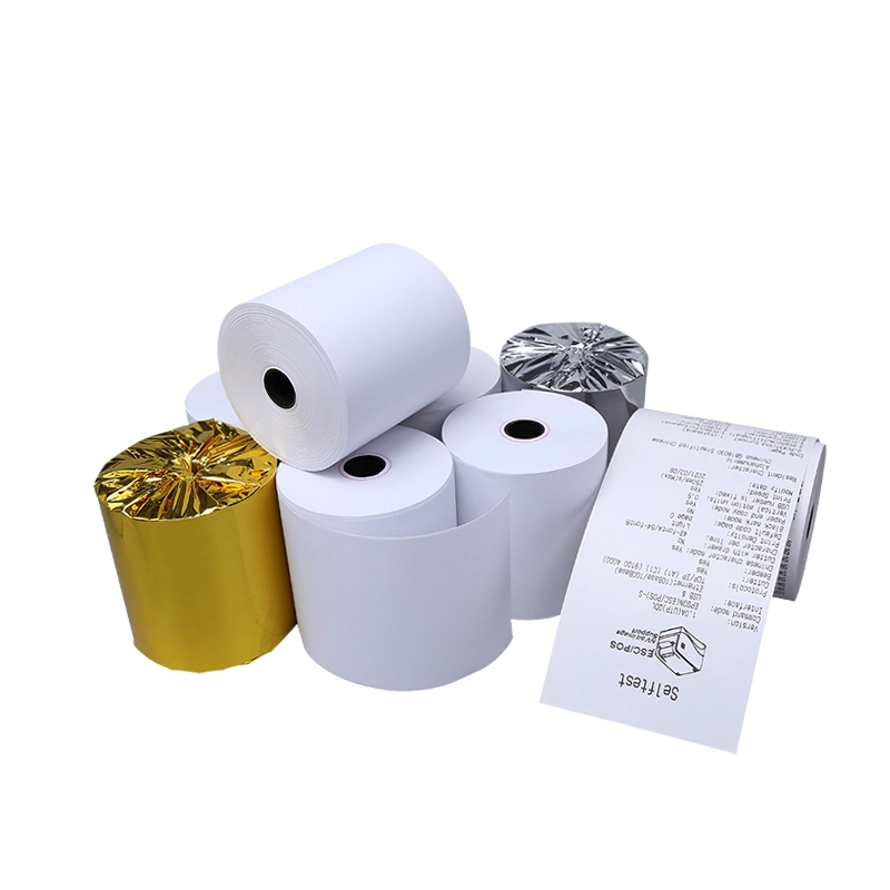 Credit Card Thermal Paper Rolls with Dark Image