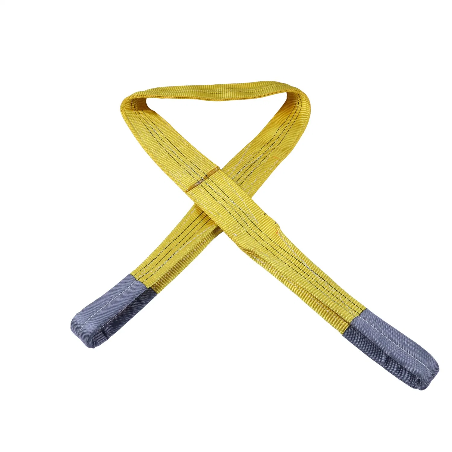 Yellow 3000kgs Flat Webbing Sling Factory