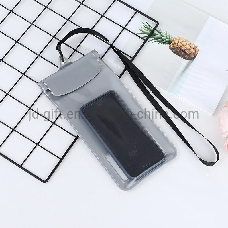 Plus Size Large Waterproof TPU Plastic Mobile Phone Bag for Charge Bank and Phone Together