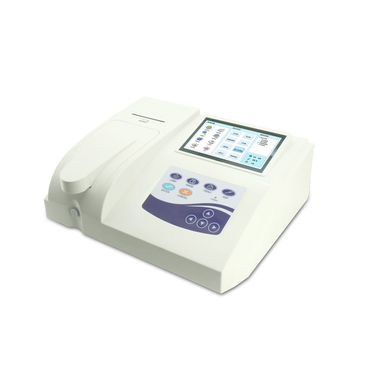 Animal Equipamentos Médicos Bioquímica tecla Semi-Auto Bioquímica Analyzer Venda Quente