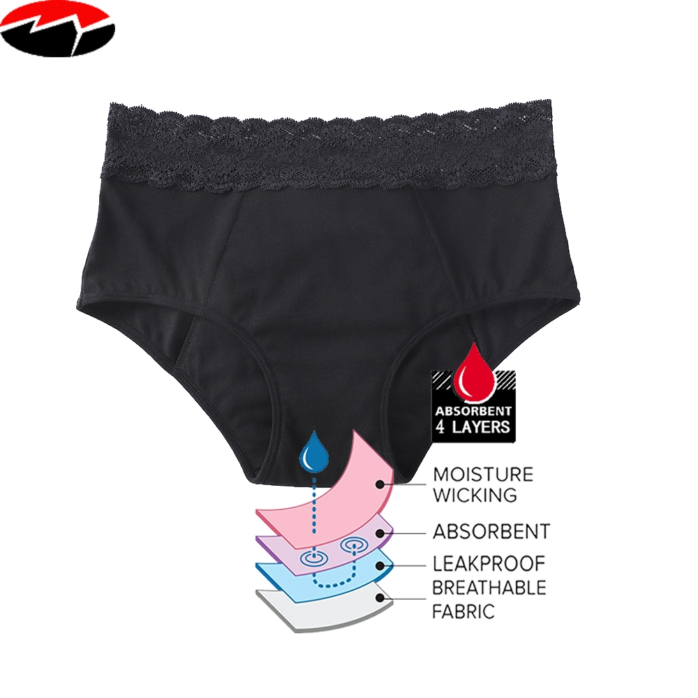 Four-Layer Leak Proof Menstrual Period Panties Women Underwear Physiological Pants