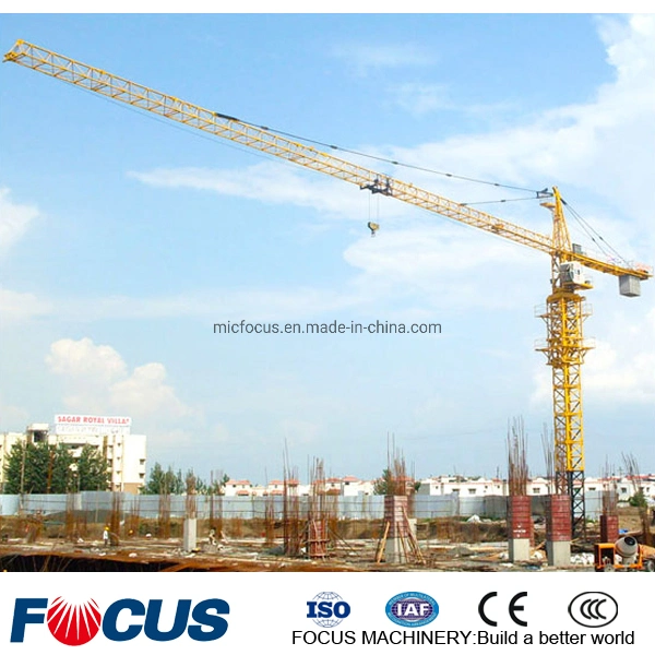 Self Erecting 3/4/6/8/10 Tons Tip Load Topless Tower Crane Price in Bangladesh