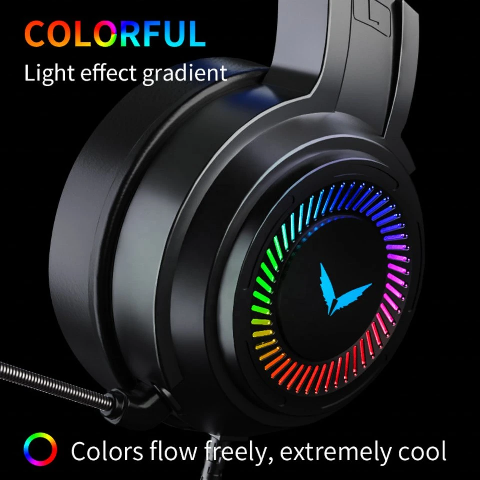 Hot Selling Wired Headphone Headsets with Mic for Playing Games Music Enjoy Headphone Computer Earphone Gaming Headset