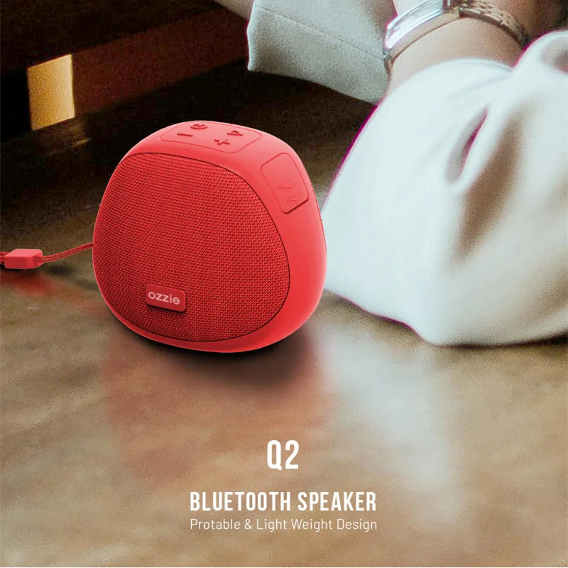 5W Ozzie Bluetooth Speaker Mini Wireless Portable Speaker Tws Function Stereo Experience Sound