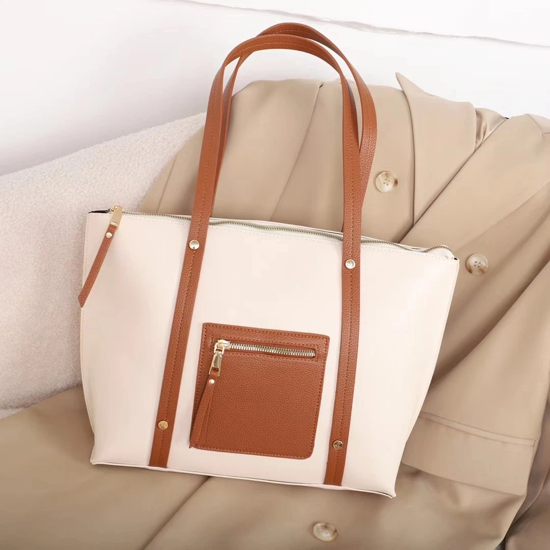 La mujer Dama Cuero de PU de alta calidad Bolsas Casual Bolsos Bolso con logotipo personalizado