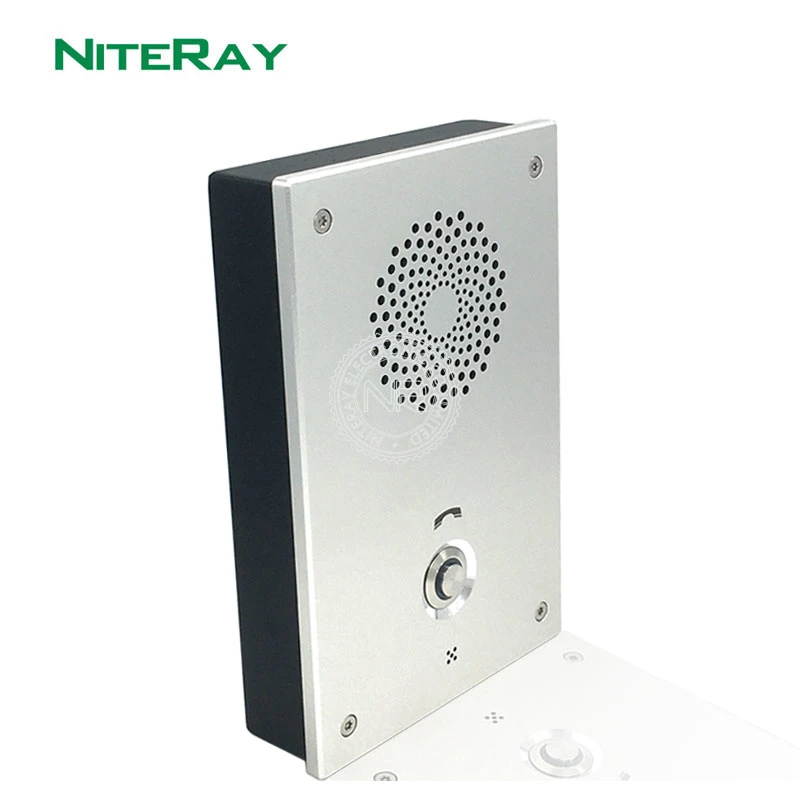 Stainless Steel Aluminium Alloy VoIP Door Phone SIP Intercom Access Control System with Doorbell Intercom for Community Security Alarm System