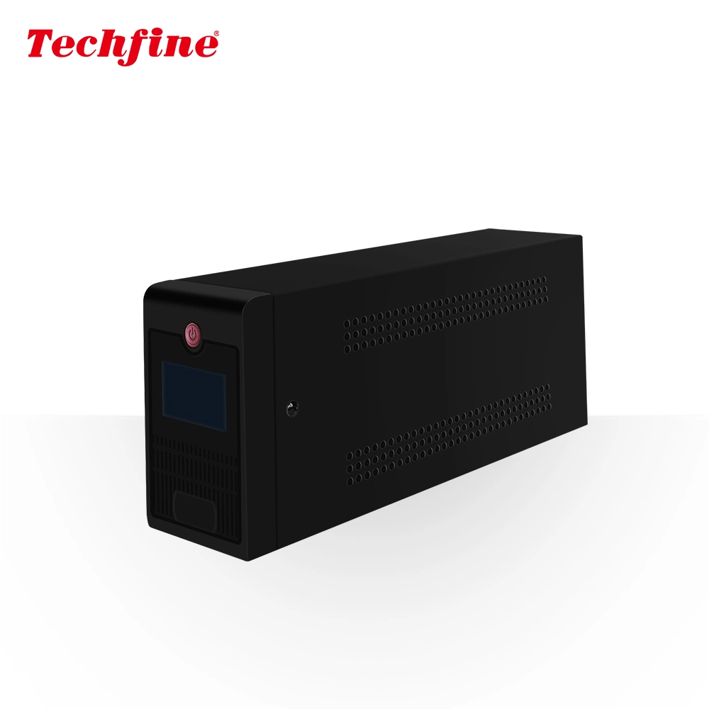 Techfine UPS Uninterruptible Power Supply, and The Computer Server Room Has Online Back-up Emergency UPS Power Supply